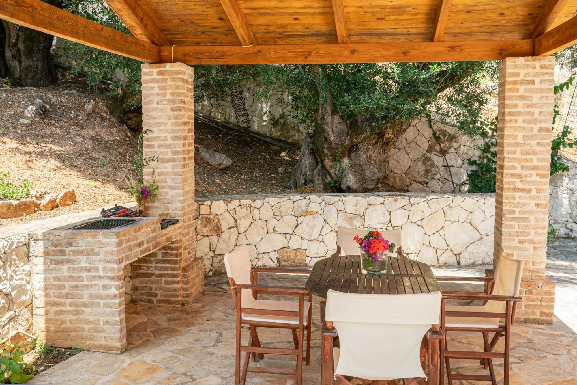 Villa Apollo, Sea view, private pool Fiskardo Esterno foto